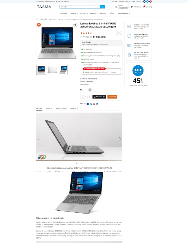 Theme blogspot shop bán hàng cao cấp 2021